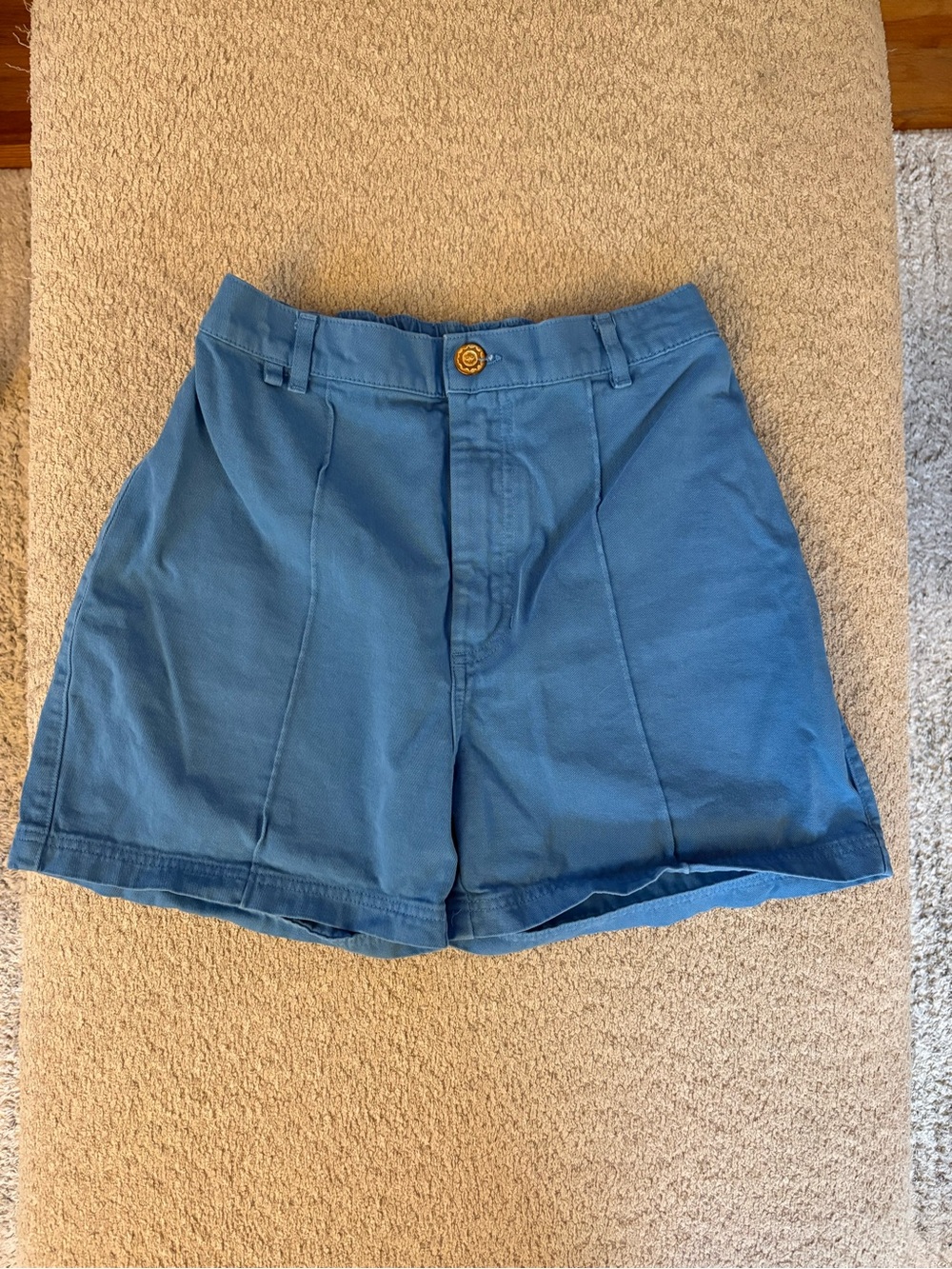 Big Bud Press Western Shorts in Blue